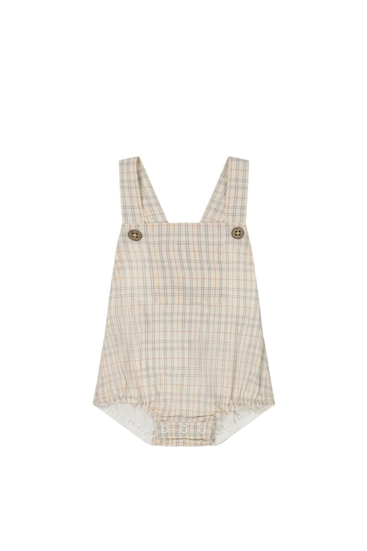 Organic Cotton Samy Playsuit | Jamie Kay | Billy Check