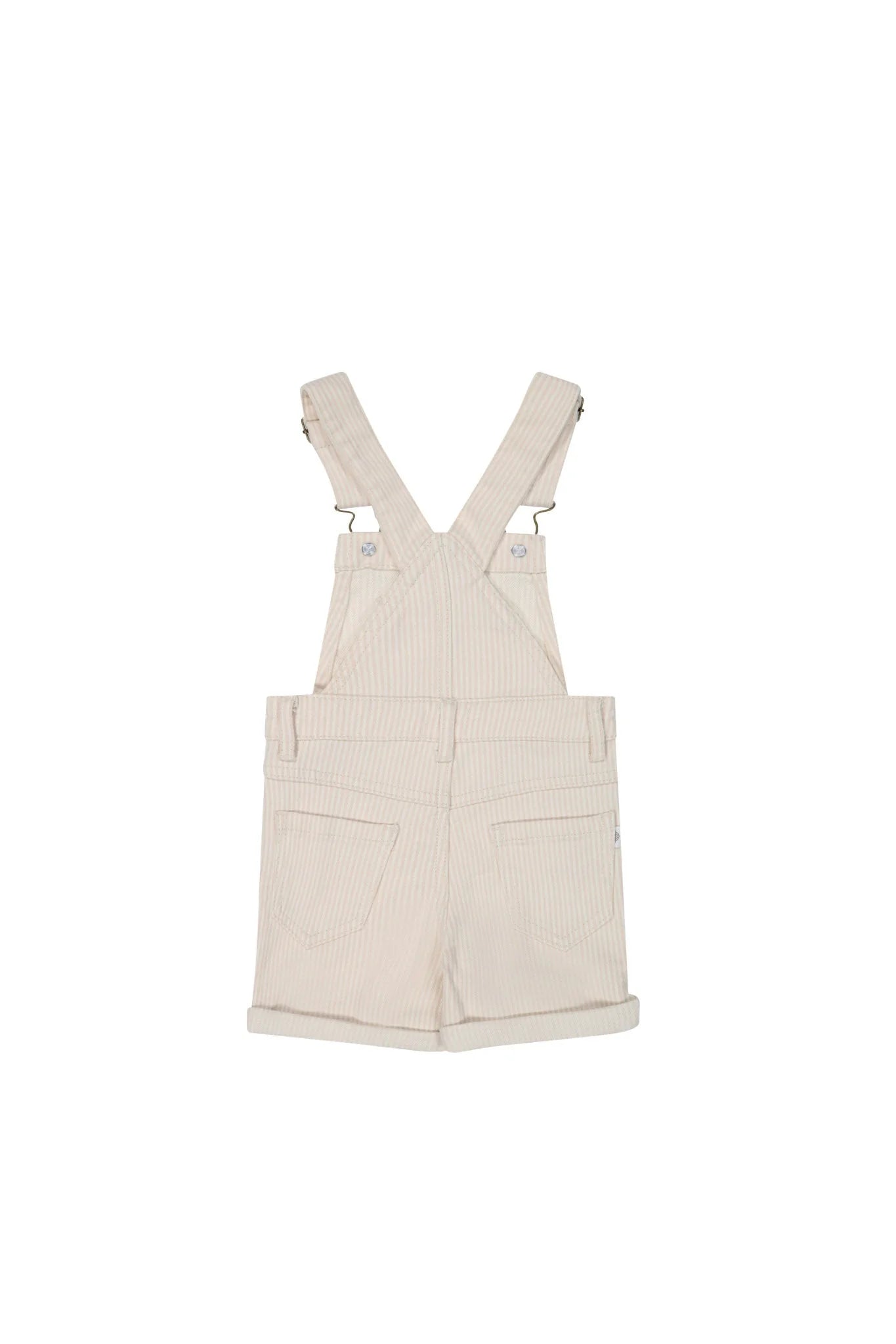 Chase Short Overall | Jamie Kay | Powder Pink/Egret