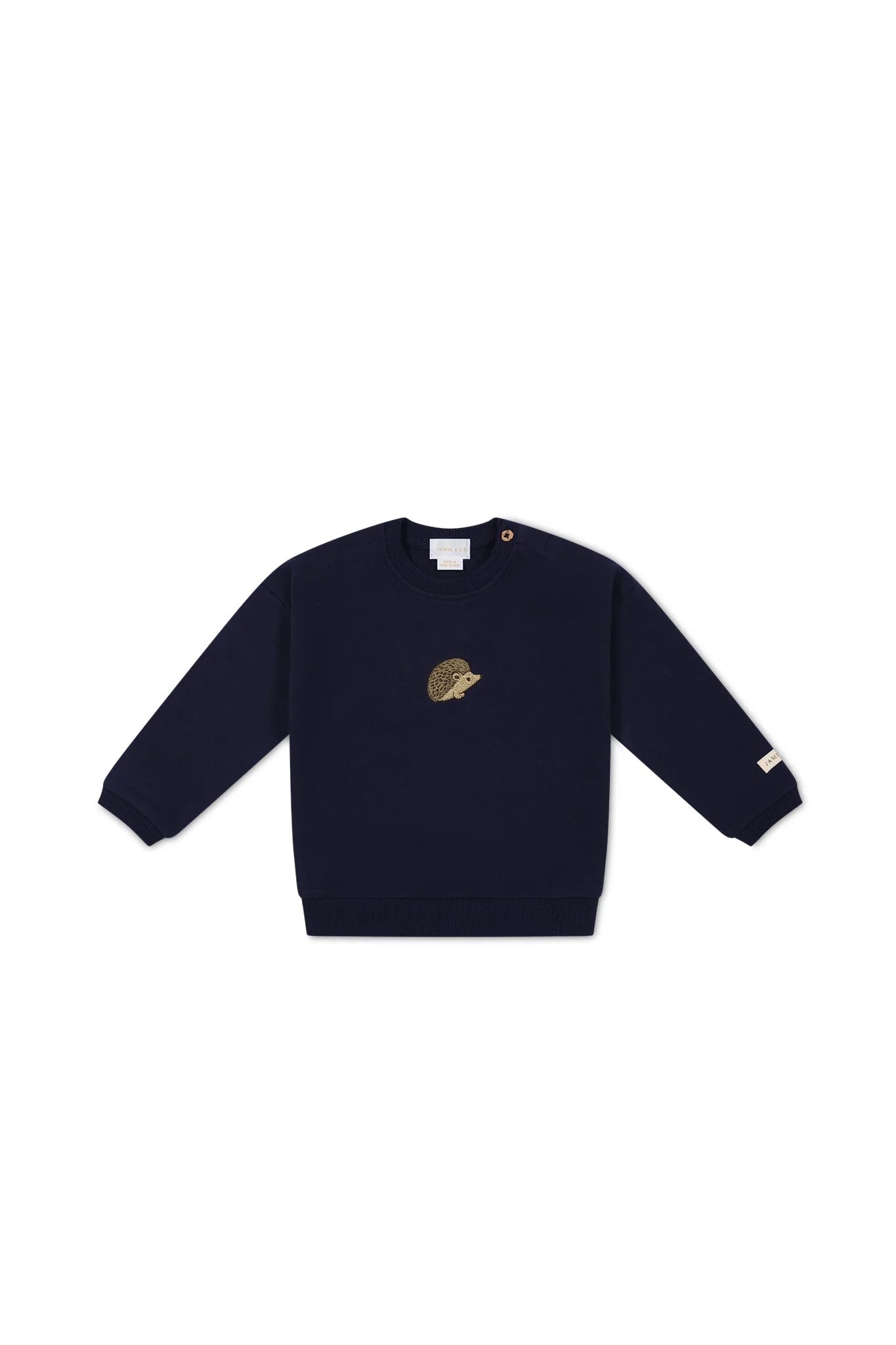 Organic Cotton Damien Sweatshirt | Constellation Hedgehog | Jamie Kay