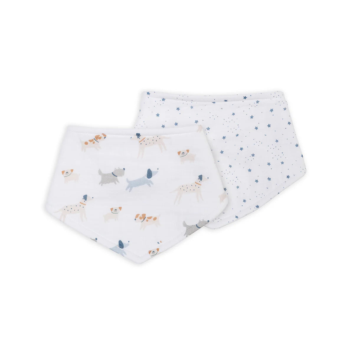 Bandana Bibs | Puppies & Stars | Lulujo