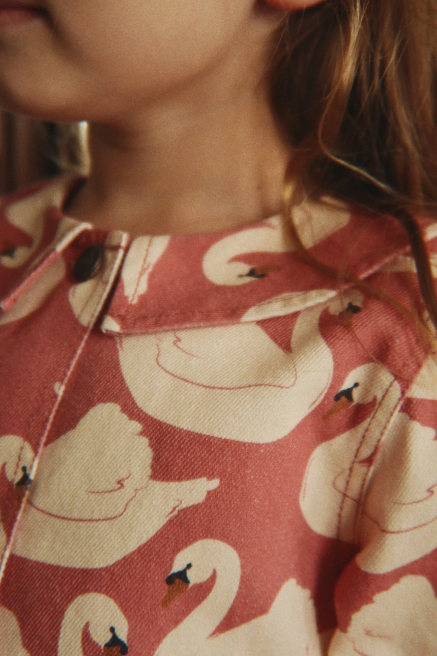 Magot Frill Jacket | Pink Swans | Konges Slojd