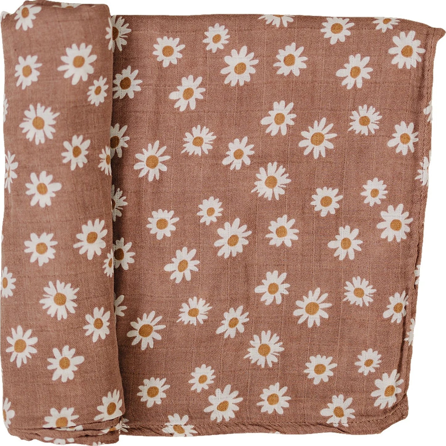 Daisy Dream Muslin Swaddle Blanket | Mebie Baby