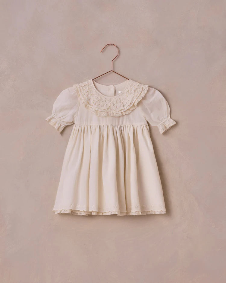 Amelia Dress | Ivory | Noralee