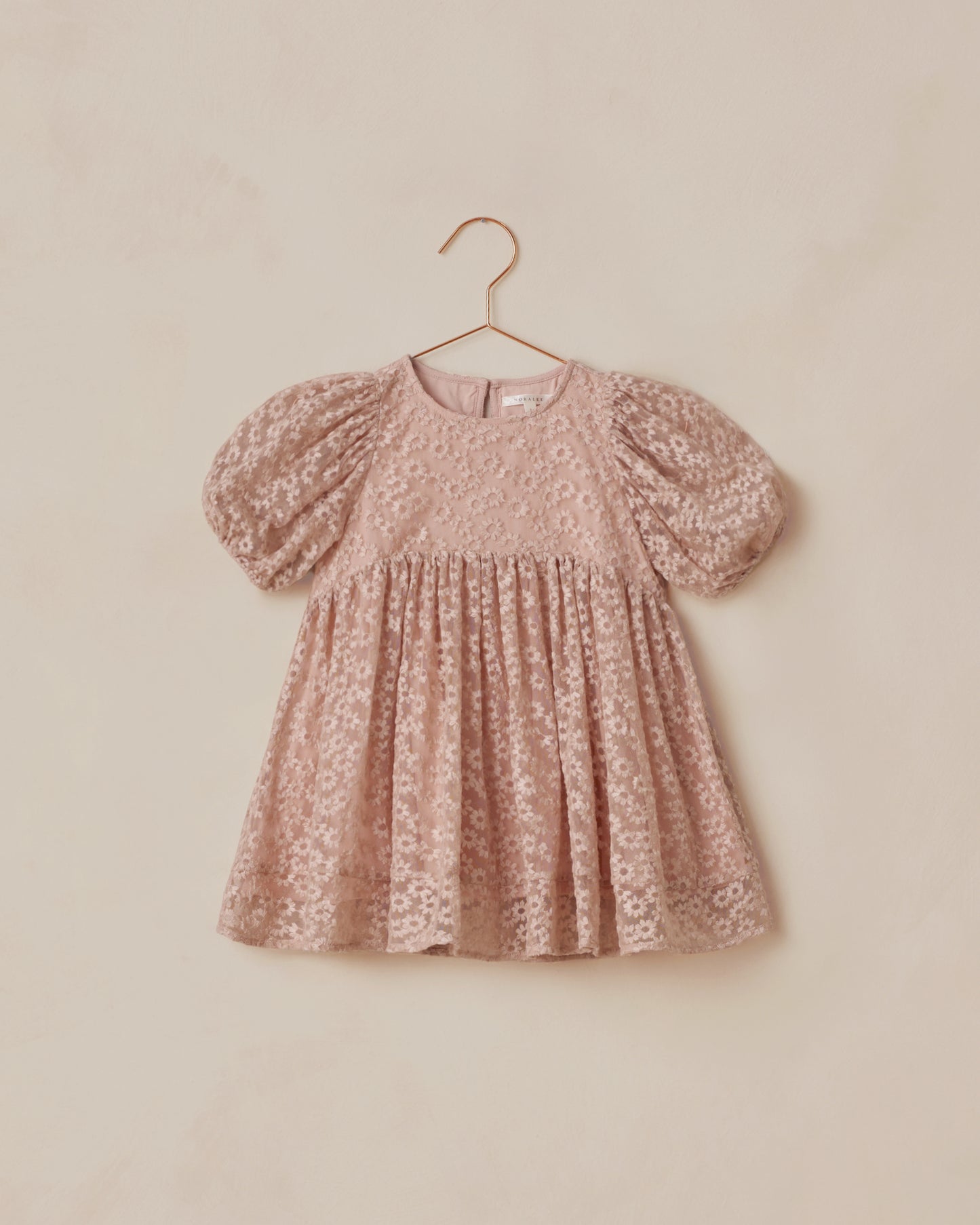 Luna Dress | Rose Embroidered Daisy | Noralee