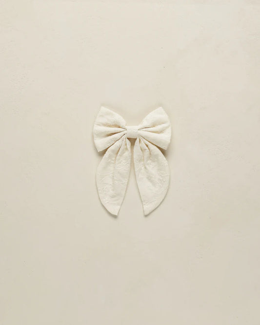 Everly Bow | Ivory | Noralee