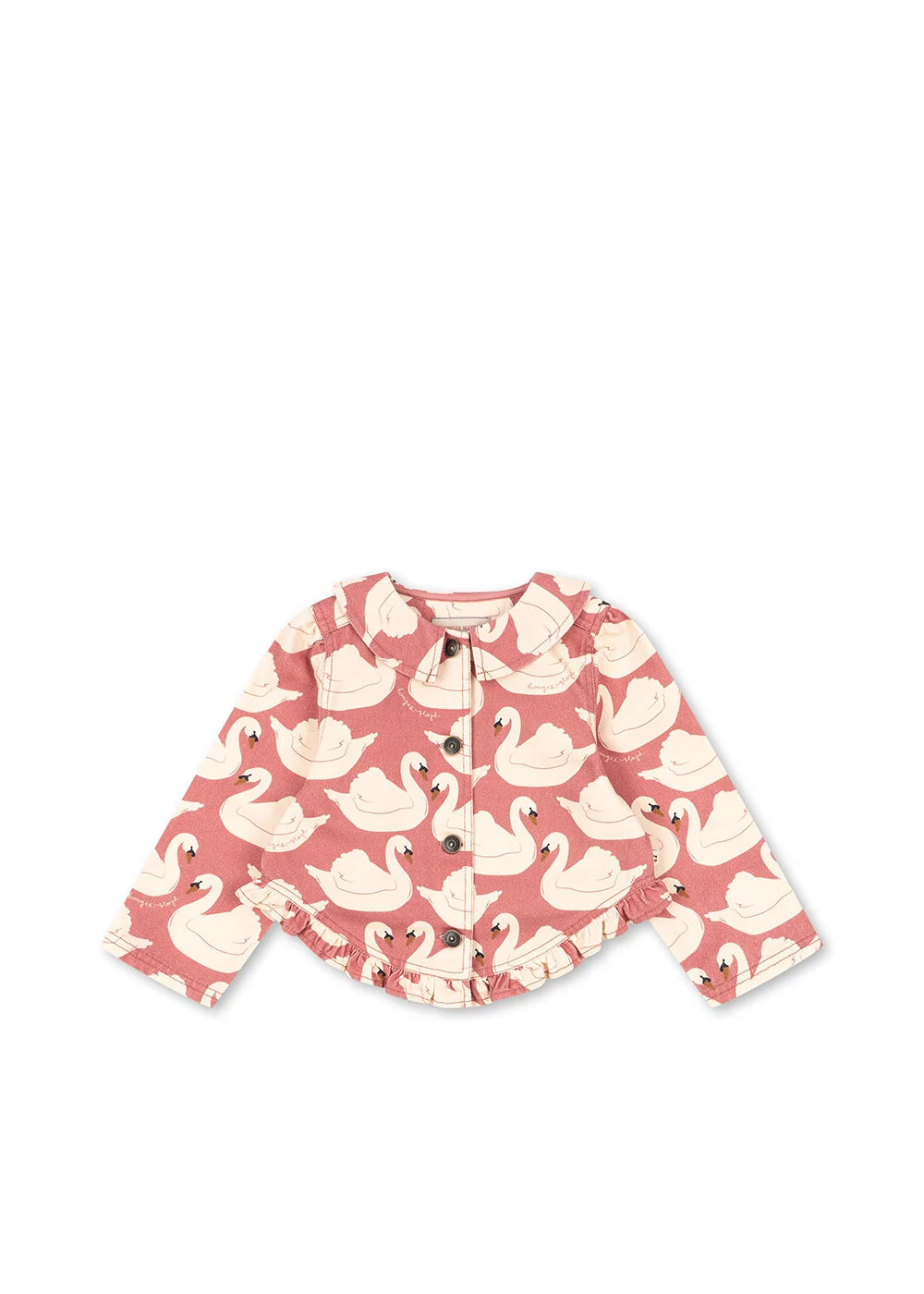 Magot Frill Jacket | Pink Swans | Konges Slojd