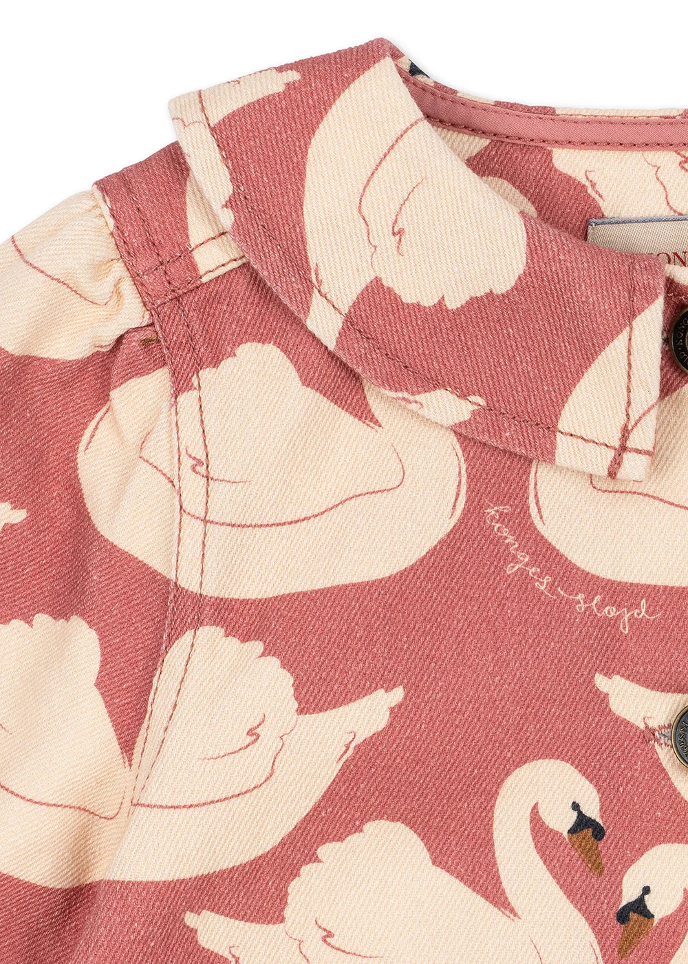Magot Frill Jacket | Pink Swans | Konges Slojd
