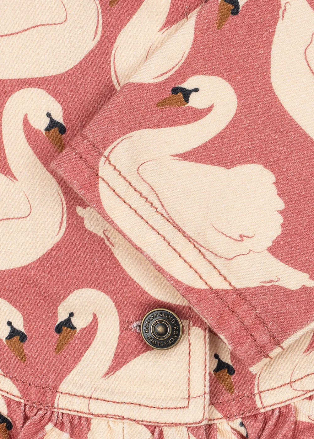 Magot Frill Jacket | Pink Swans | Konges Slojd