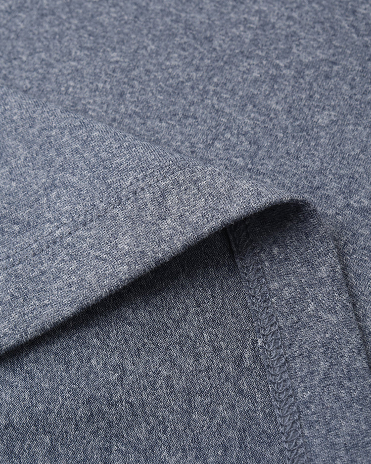 Cove Essential Tee | Heathered Marine | Rylee & Cru