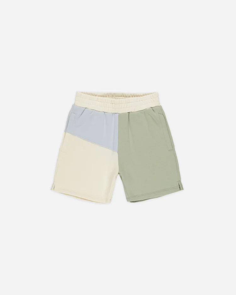 Boxing Short | Sage Color Block | Rylee & Cru