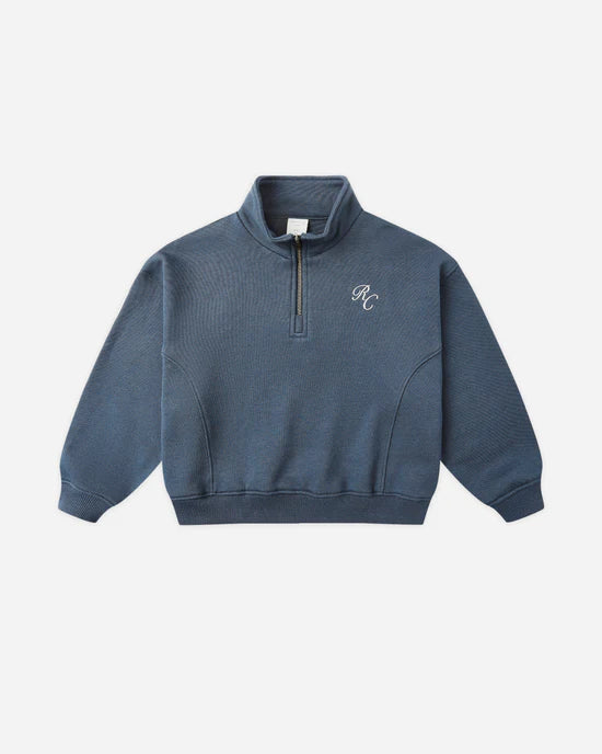 Half Zip Sweatshirt | Navy | Rylee & Cru