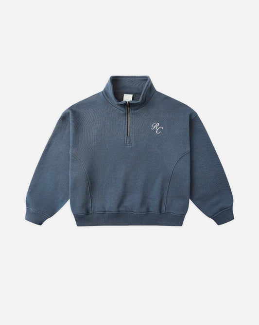 Half Zip Sweatshirt | Navy | Rylee & Cru