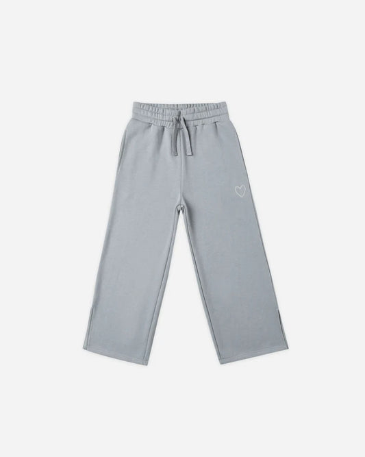 Hailey Sweatpant | Dusty Blue | Rylee & Cru