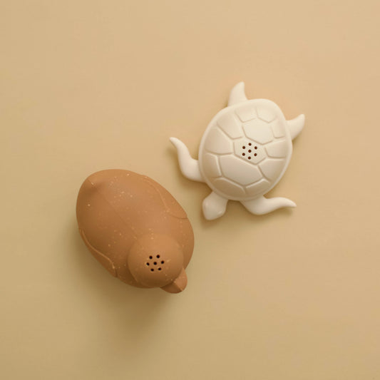 Bath toys 2 pack | Minika | Almond/Shell