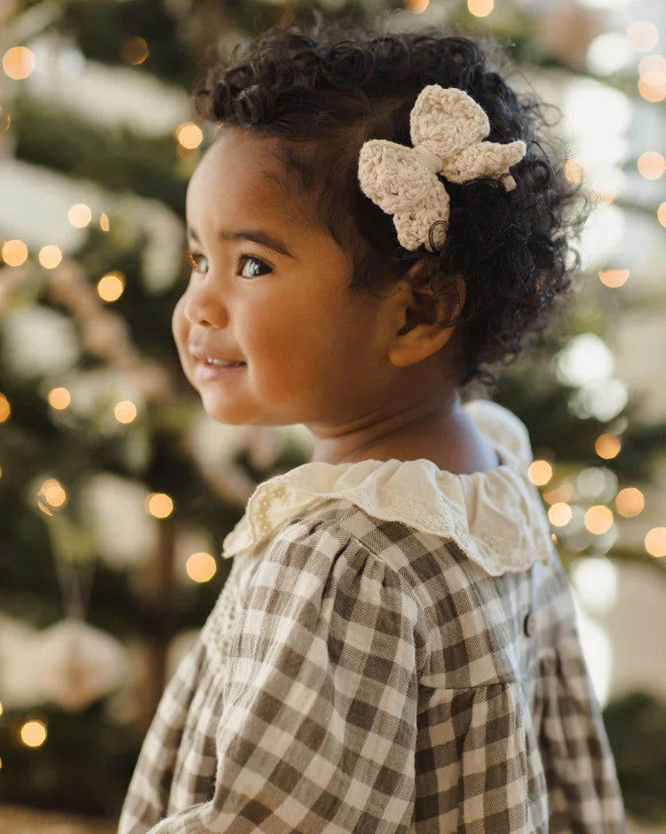 Callie Dress | Forest Check | Quincy Mae