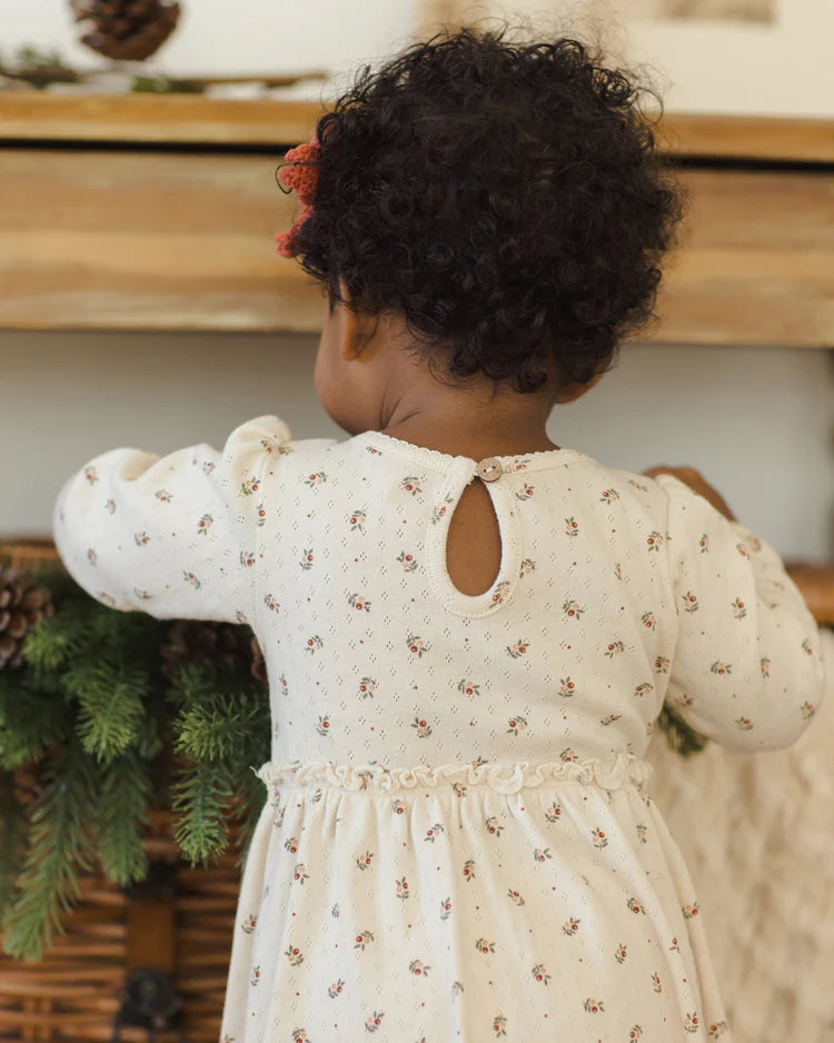 Alda Dress | Holly Berry | Quincy Mae