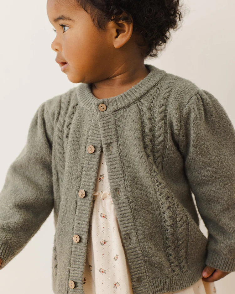 Holly Cardigan | Forest | Quincy Mae