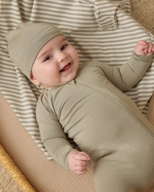 Knotted Baby Hat | Fern | Quincy Mae