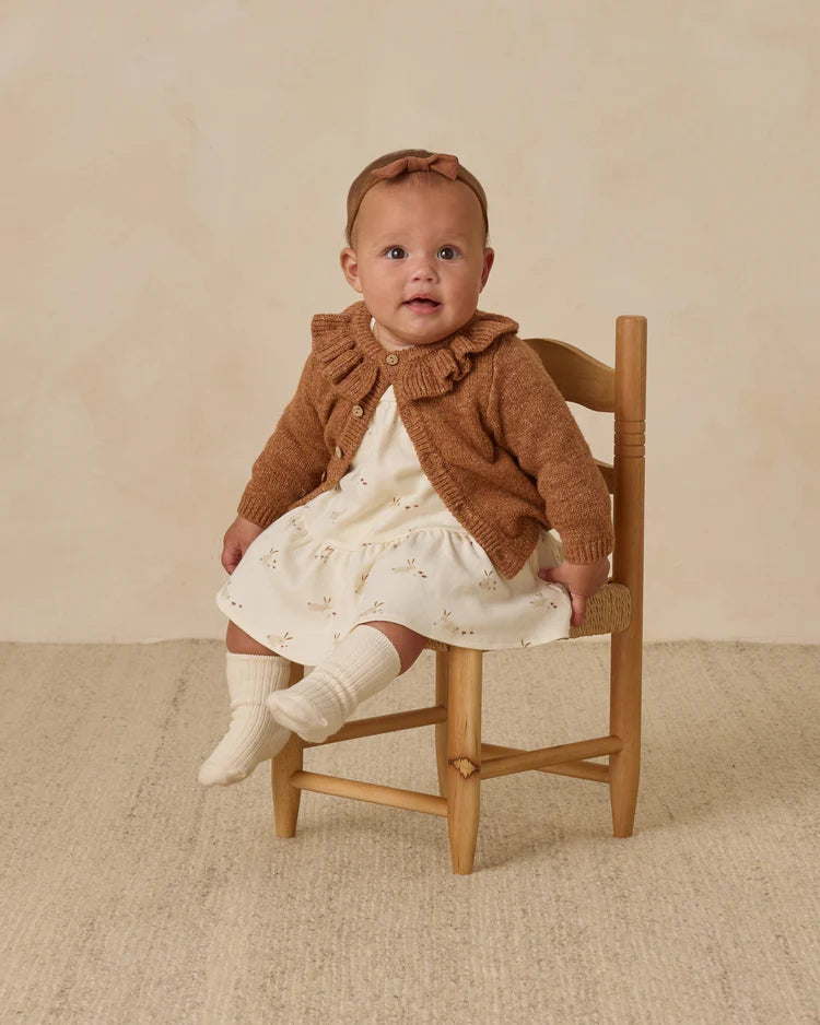 Tiered Jersey Dress | Bunnies | Quincy Mae
