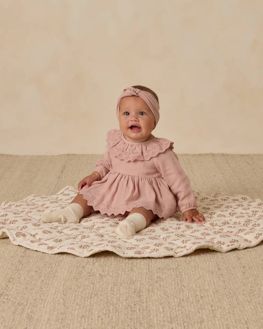 Knotted Headband | Rose | Quincy Mae