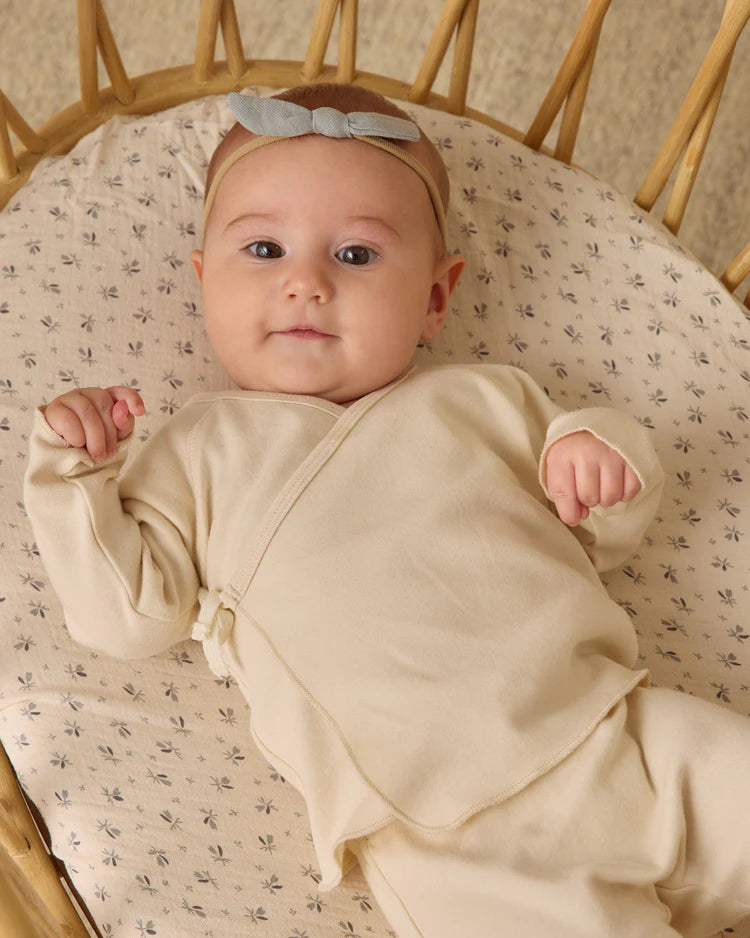Little Knot Headband | Steel Blue | Quincy Mae