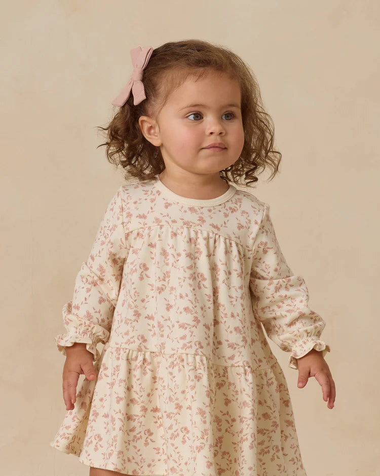 Tiered Jersey Dress | French Garden | Quincy Mae