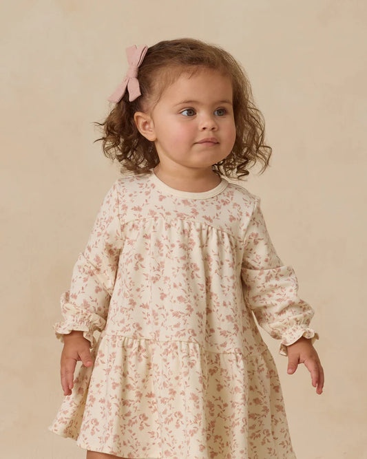 Tiered Jersey Dress | French Garden | Quincy Mae