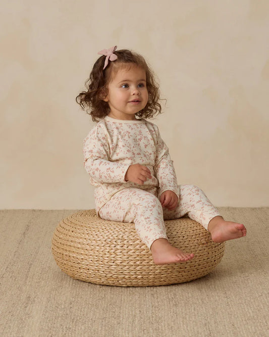 Long Sleeve Tee | French Garden | Quincy Mae