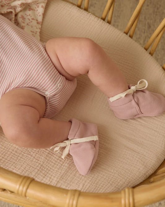 Baby Booties | Rose | Quincy Mae