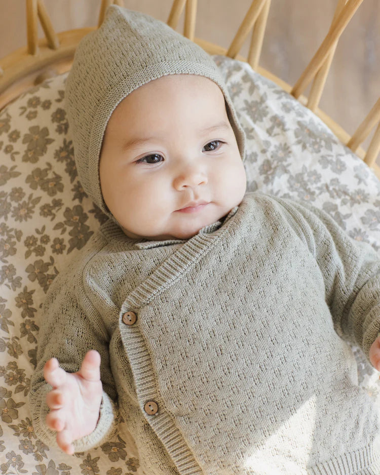 Knit Wrap Top + Pant Set | Fern | Quincy Mae