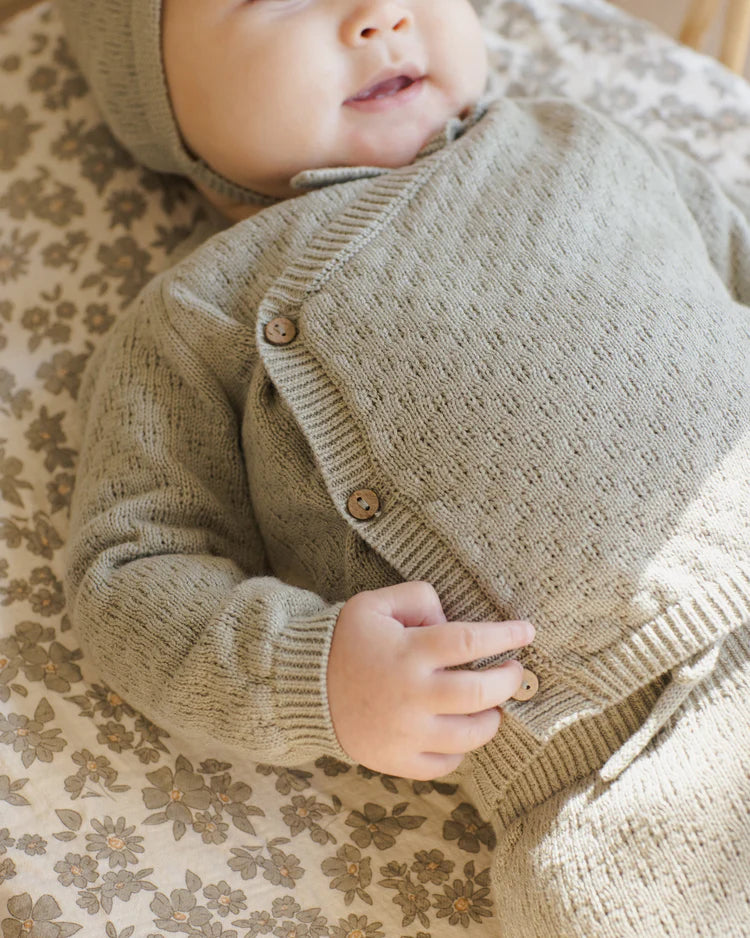Knit Wrap Top + Pant Set | Fern | Quincy Mae