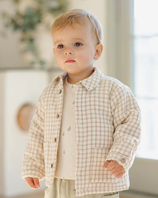 Ford Jacket | Cedar Check | Quincy Mae