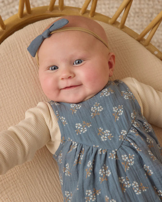 Little Knot Headband | Ocean | Quincy Mae