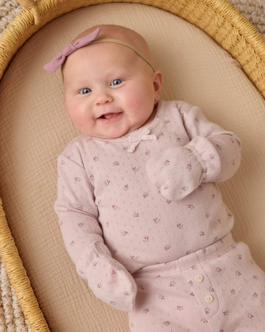Little Knot Headband | Mulberry | Quincy Mae