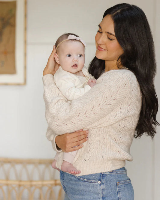 Little Knot Headband | Lilac | Quincy Mae