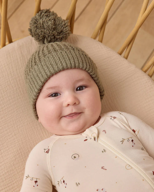 Beanie | Forest | Quincy Mae