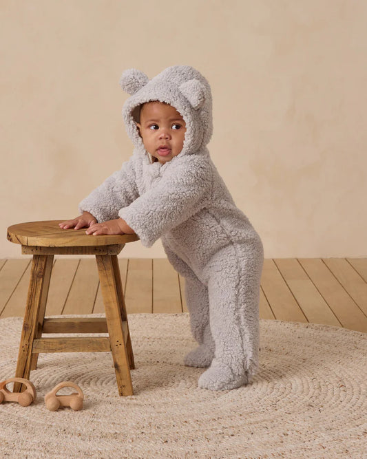 Bear Jumpsuit | Frost | Quincy Mae
