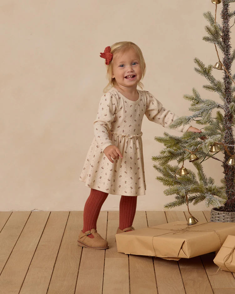 Alda Dress | Holly Berry | Quincy Mae