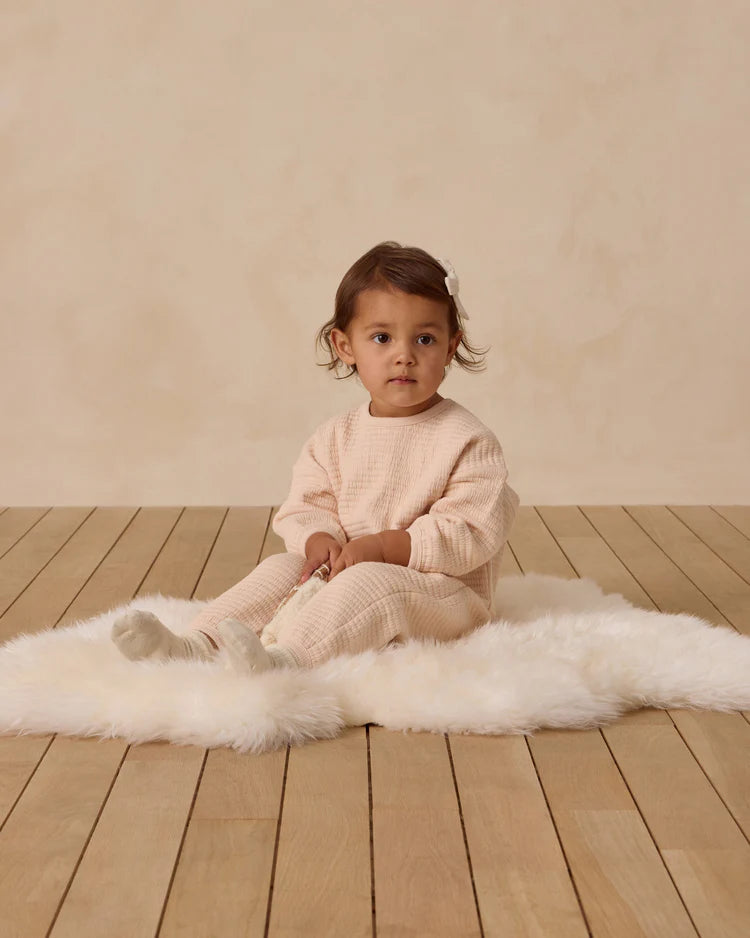 Textured Sweat Set | Antique | Quincy Mae