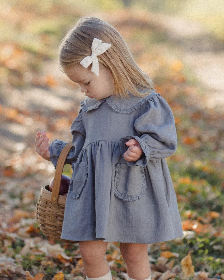 Bow W. Clip, Set Of 3 | Mulberry, Slate, Natural | Quincy Mae