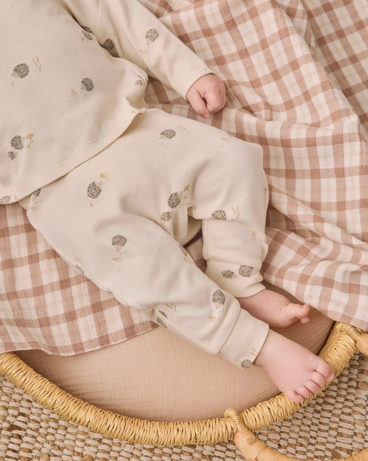 Drawstring Pant | Hedgehog | Quincy Mae