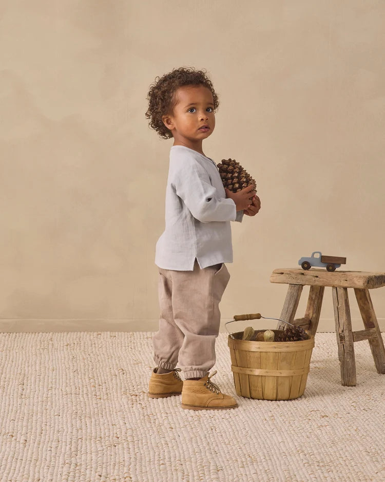 Giovani Pant | Almond | Quincy Mae