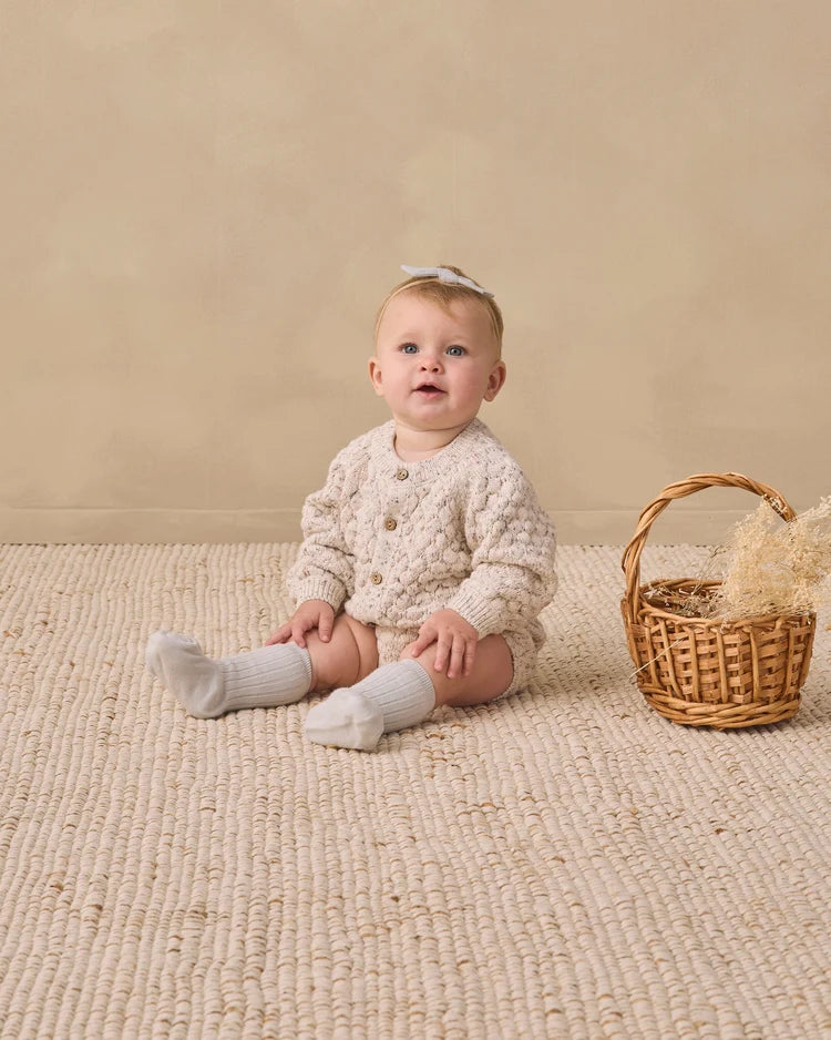 Little Knot Headband | Cloud | Quincy Mae