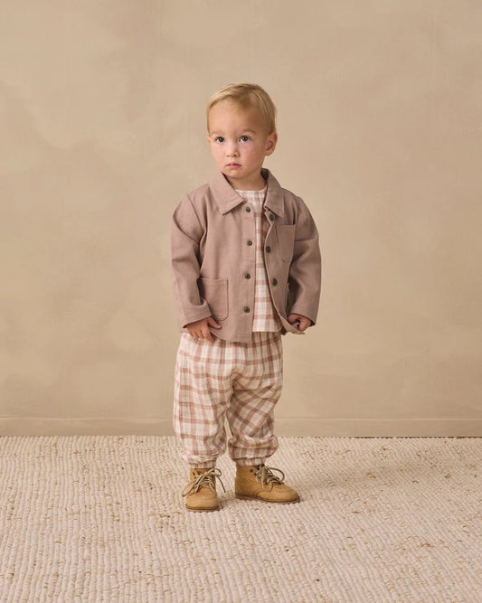 Utility Jacket | Almond | Quincy Mae