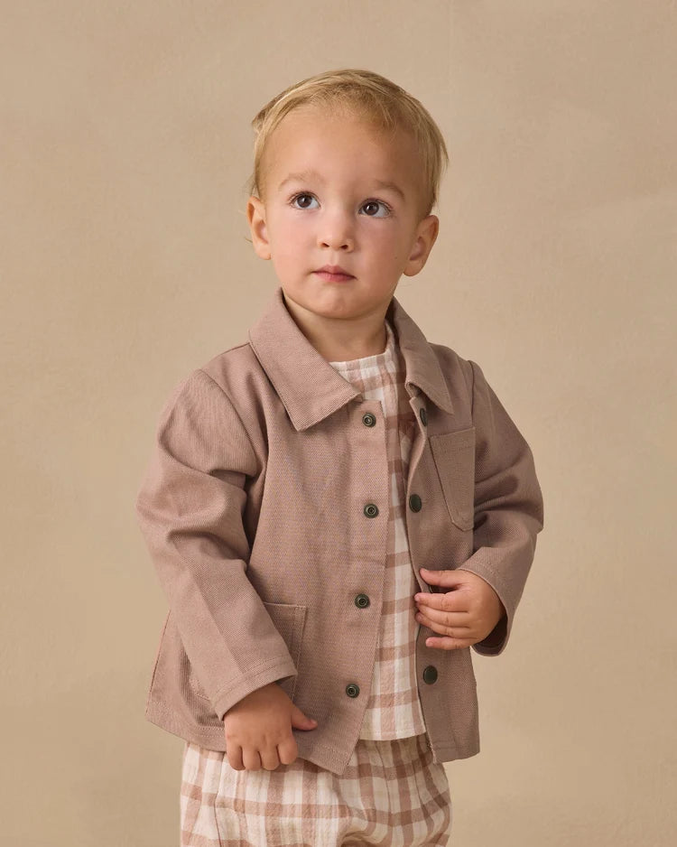 Utility Jacket | Almond | Quincy Mae