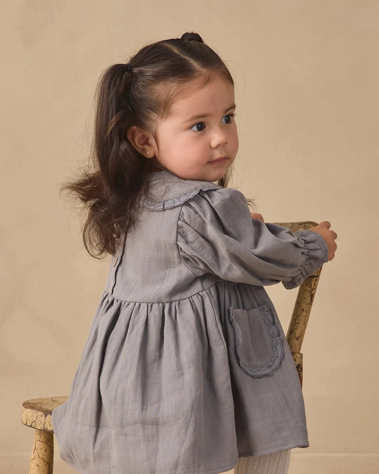 Marisol Dress | Slate | Quincy Mae