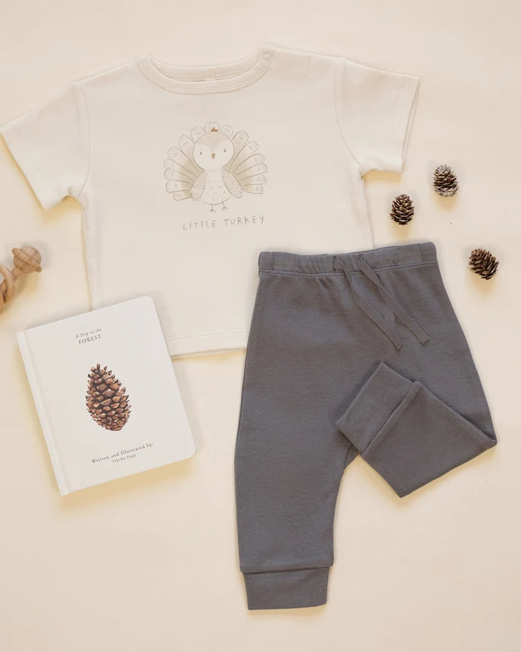 Boxy Tee | Little Turkey | Quincy Mae