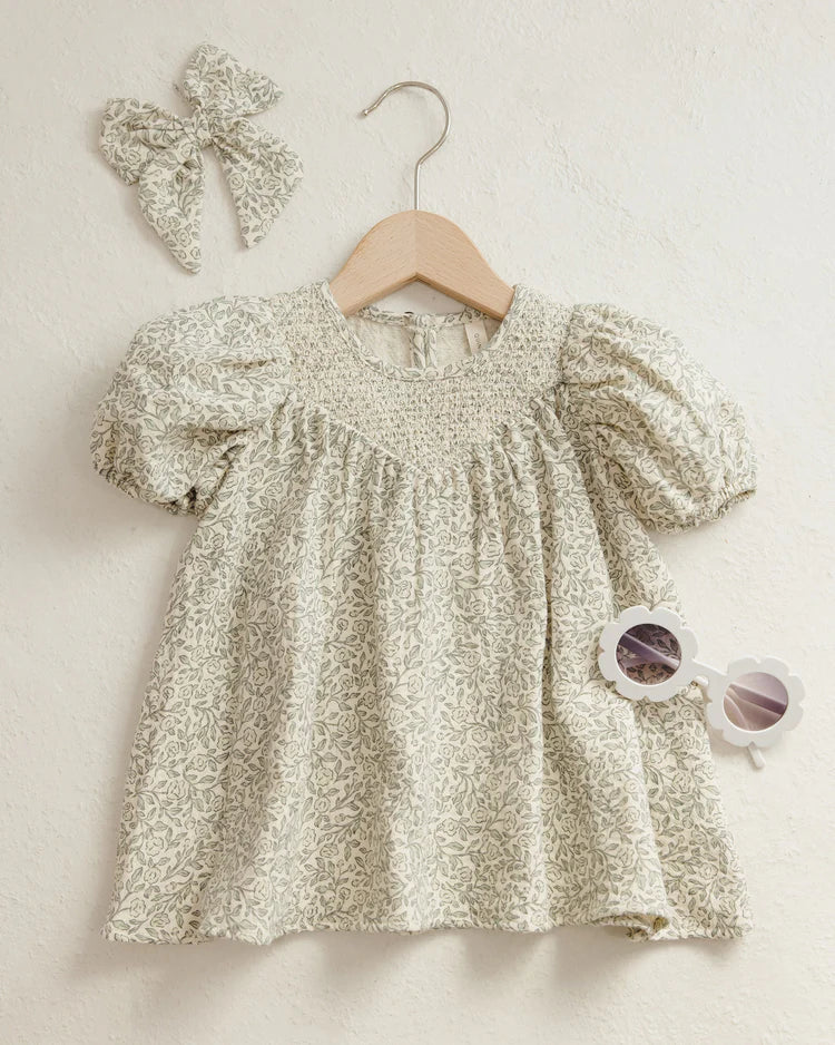 Carina Dress | Green Garden | Quincy Mae