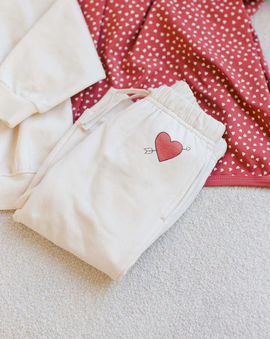 Relaxed Fleece Sweatpant | Quincy Mae | Cupid