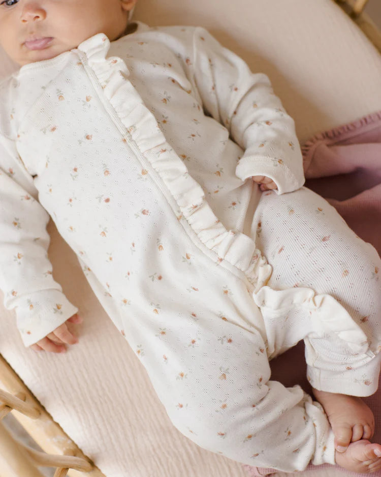 Ruffle Jumpsuit | Petit Fleur | Quincy Mae